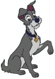 And Tramp The Lady GIF File HD Clipart