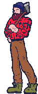 Lumberjack Free Download GIF HD Clipart