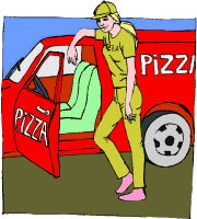 Delivery Pizza HQ Image Free Clipart