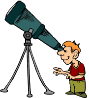 Stargazing GIF File HD Clipart